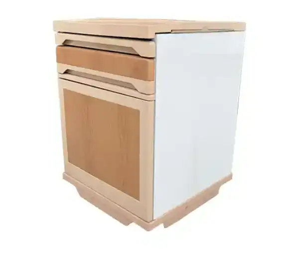 ABS Hospital Bedside Cabinet with Storage for Ward Medical Room